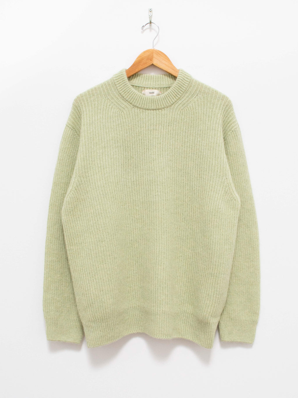 Namu Shop - Unfil Royal Baby Alpaca Sweater - Light Green
