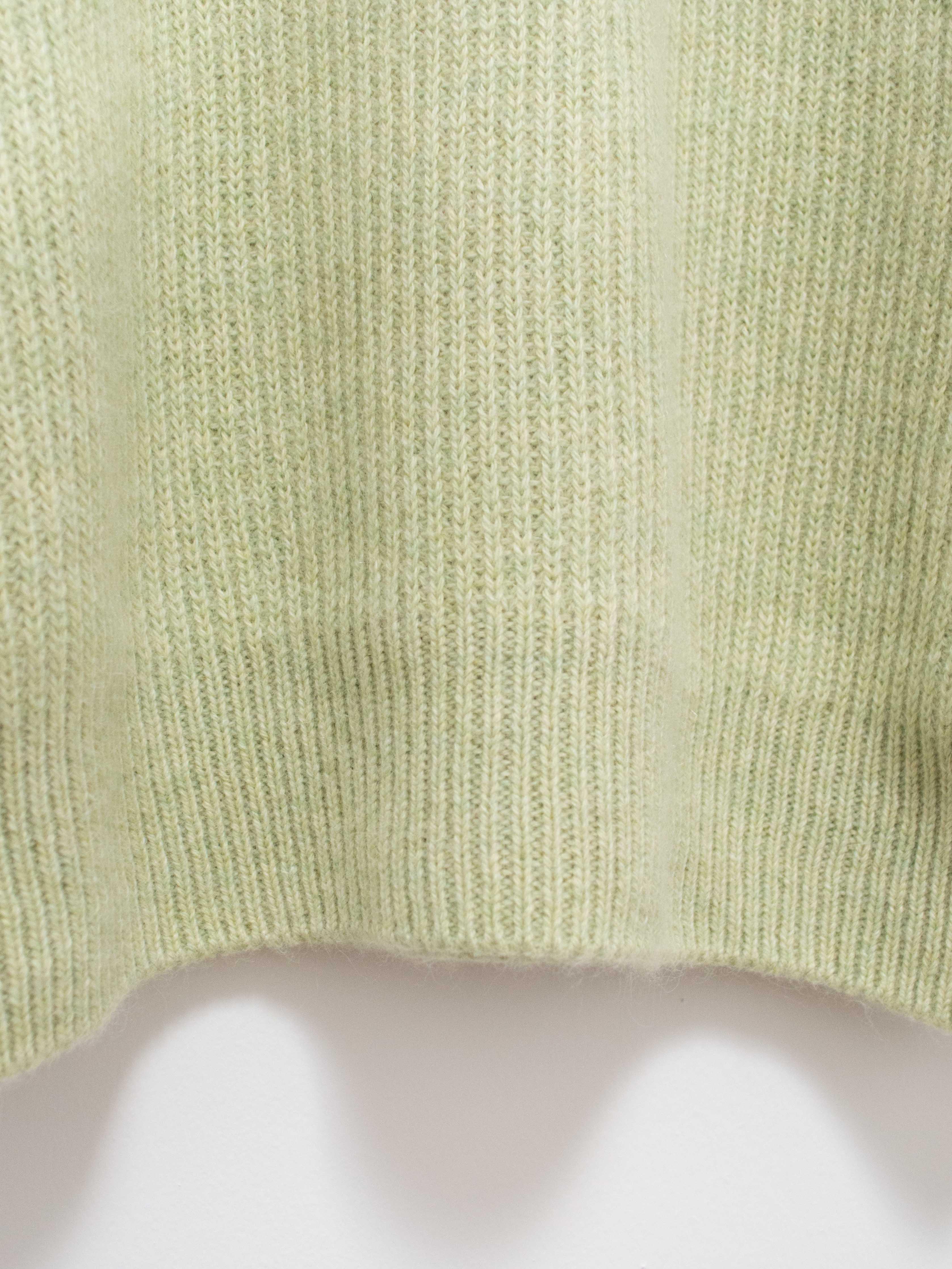Namu Shop - Unfil Royal Baby Alpaca Sweater - Light Green