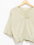 Namu Shop - Unfil Suvin Cotton Fine Gauge Knit - Light Olive