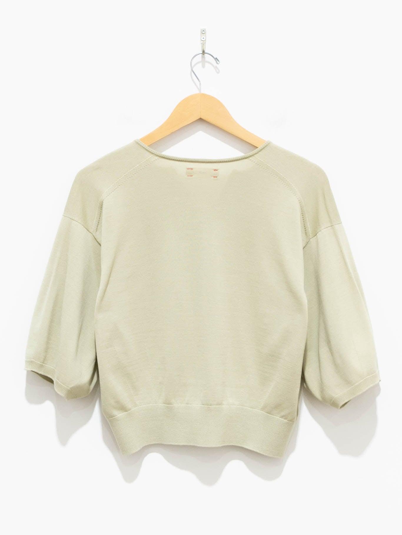 Namu Shop - Unfil Suvin Cotton Fine Gauge Knit - Light Olive