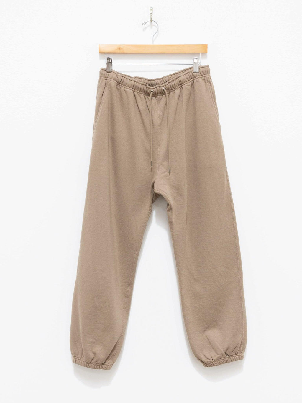 Namu Shop - Unfil Vintage Cotton Fleece Gym Pants - Taupe
