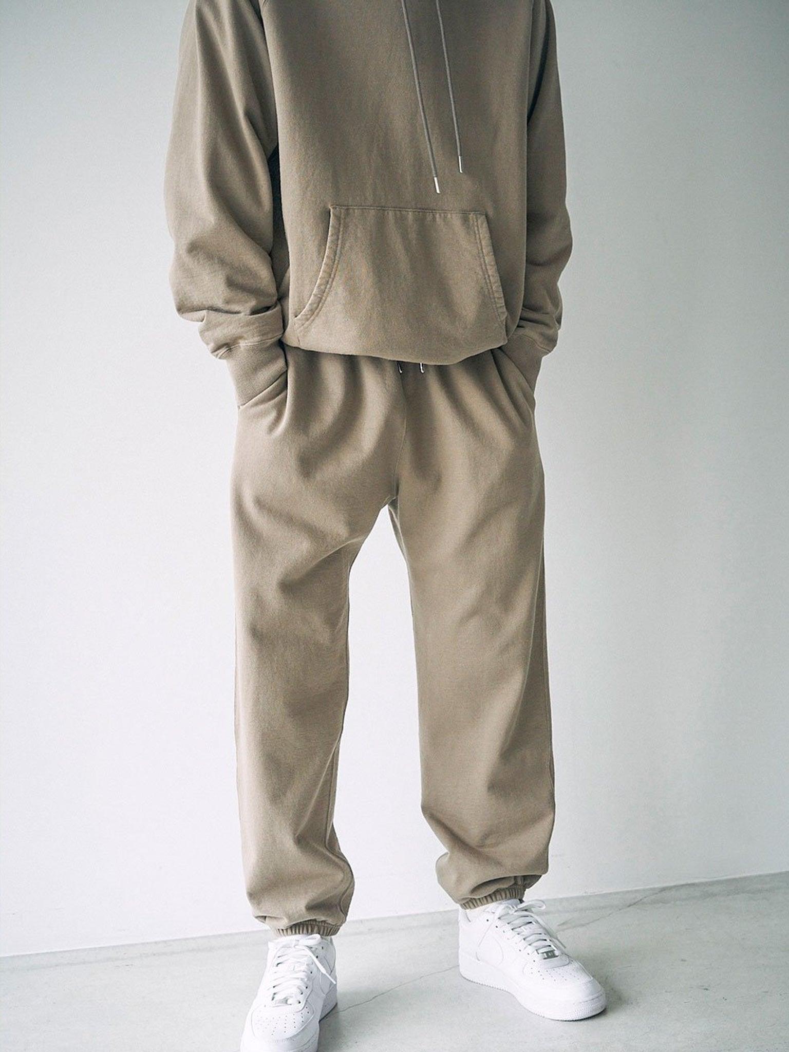 Namu Shop - Unfil Vintage Cotton Fleece Gym Pants - Taupe