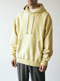 Namu Shop - Unfil Vintage Cotton Fleece Hoodie - Lemon Grass