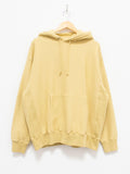 Namu Shop - Unfil Vintage Cotton Fleece Hoodie - Lemon Grass