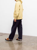 Namu Shop - Unfil Vintage Cotton Fleece Hoodie - Lemon Grass
