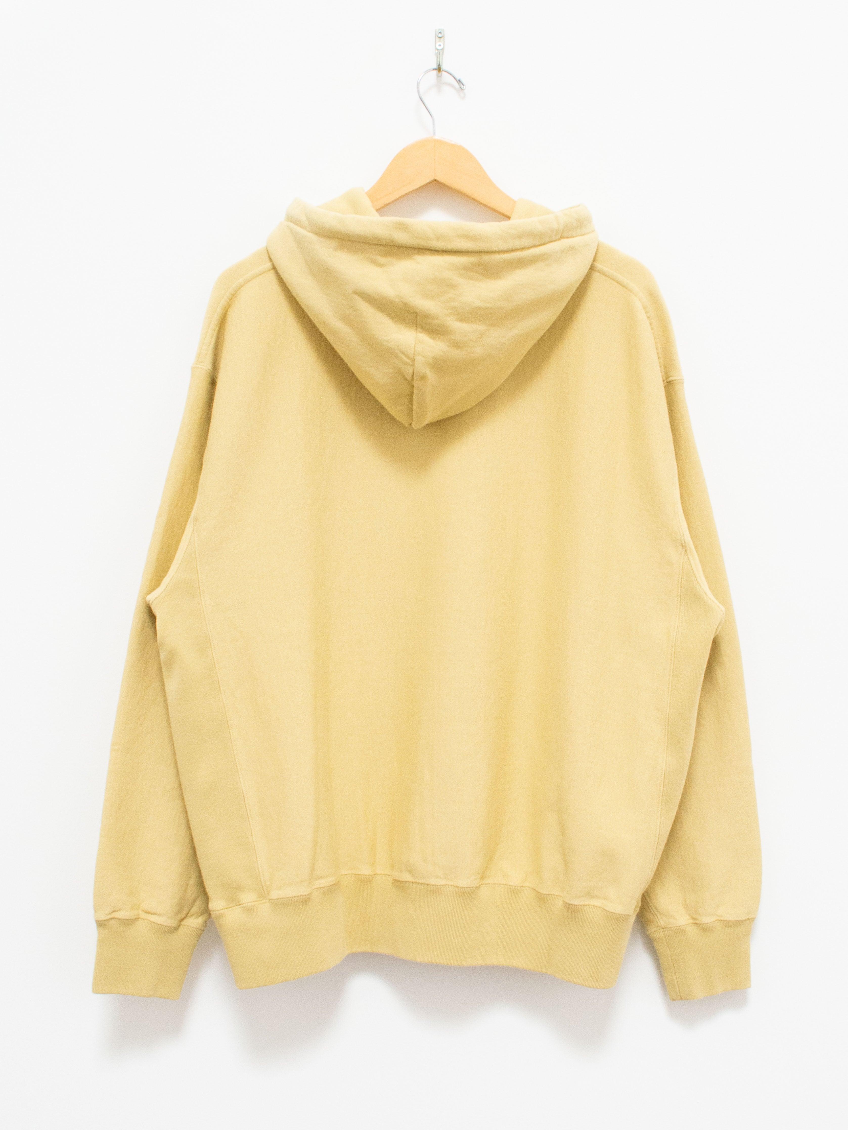 Namu Shop - Unfil Vintage Cotton Fleece Hoodie - Lemon Grass
