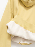 Namu Shop - Unfil Vintage Cotton Fleece Hoodie - Lemon Grass