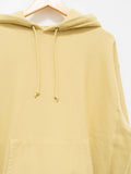 Namu Shop - Unfil Vintage Cotton Fleece Hoodie - Lemon Grass