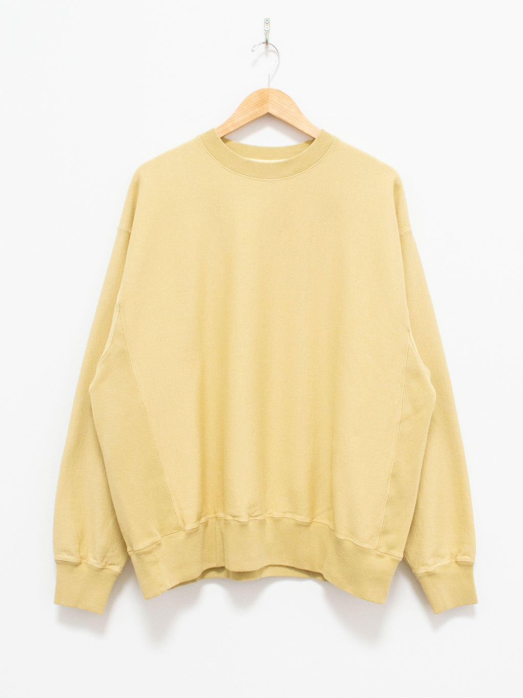 Namu Shop - Unfil Vintage Cotton Fleece Pullover - Lemon Grass