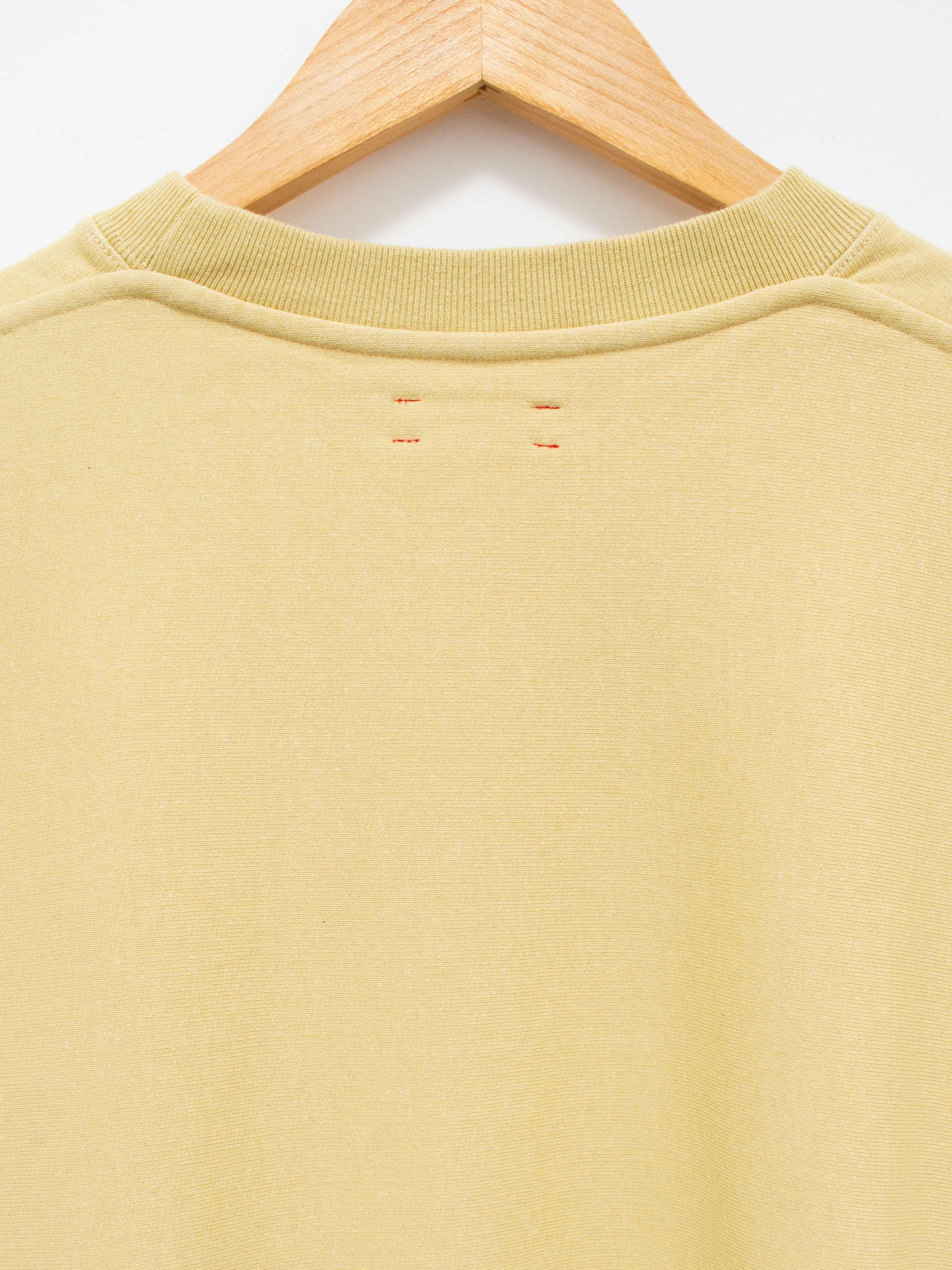 Namu Shop - Unfil Vintage Cotton Fleece Pullover - Lemon Grass