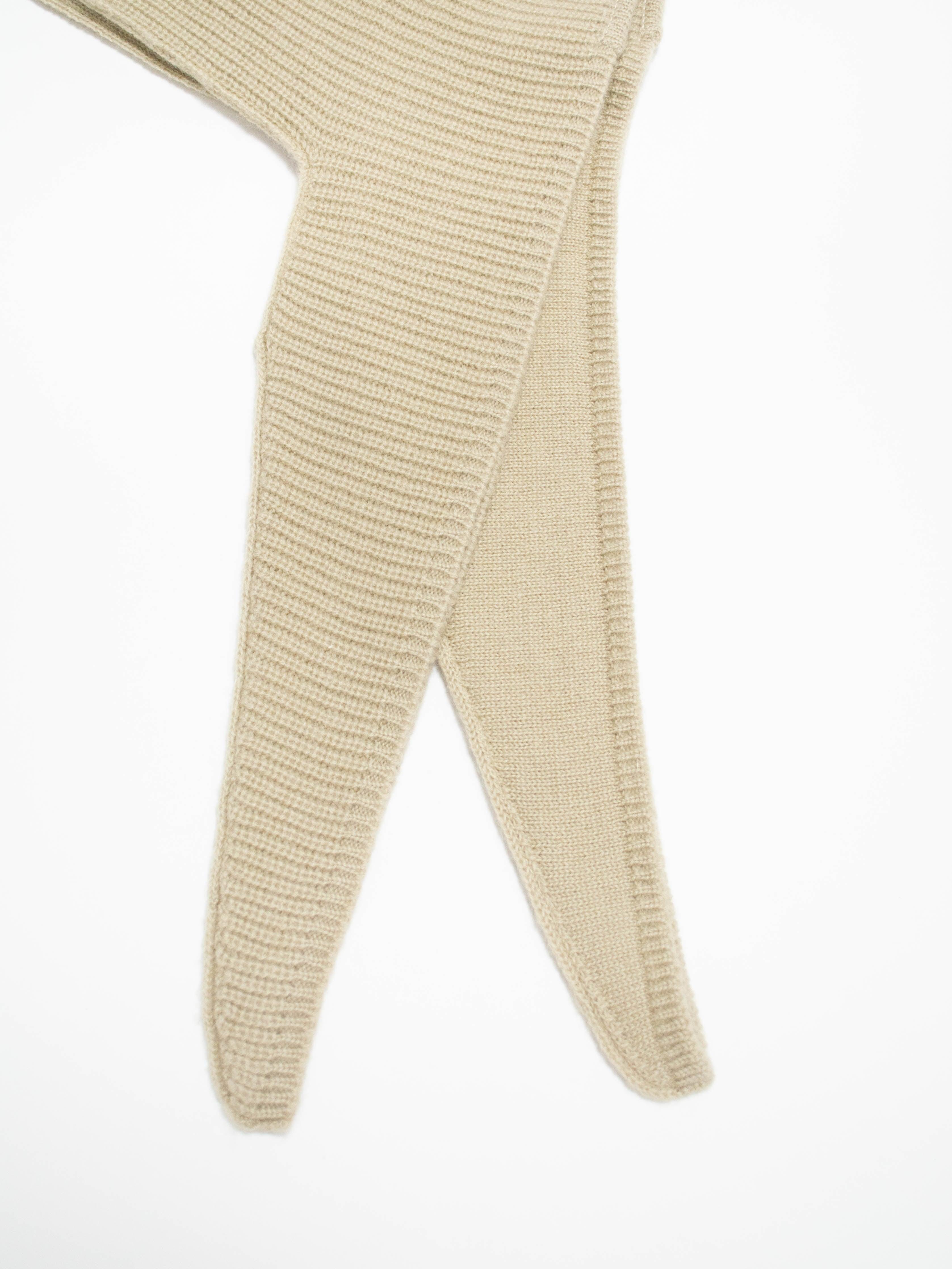 Namu Shop - Unfil Wool Cashmere Hood - Grass Beige