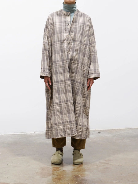 ワンピース stand collar check dress Sites-Gant-US-Site
