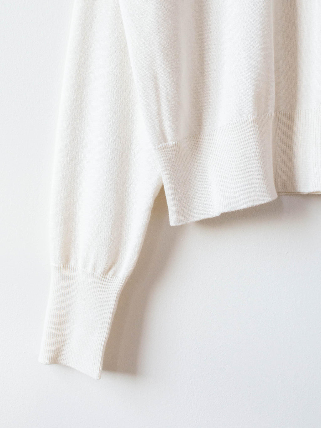 Namu Shop - Veritecoeur Co / Silk / Cashmere Crewneck Knit - White