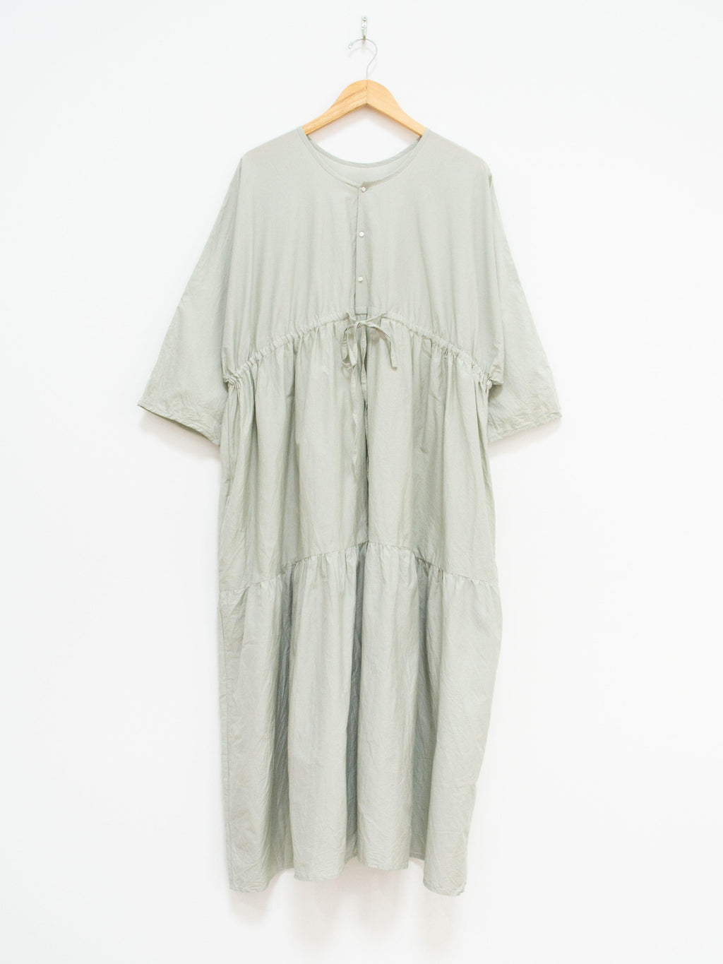 Namu Shop - Veritecoeur Co / Silk Two Way Dress - Mint Gray