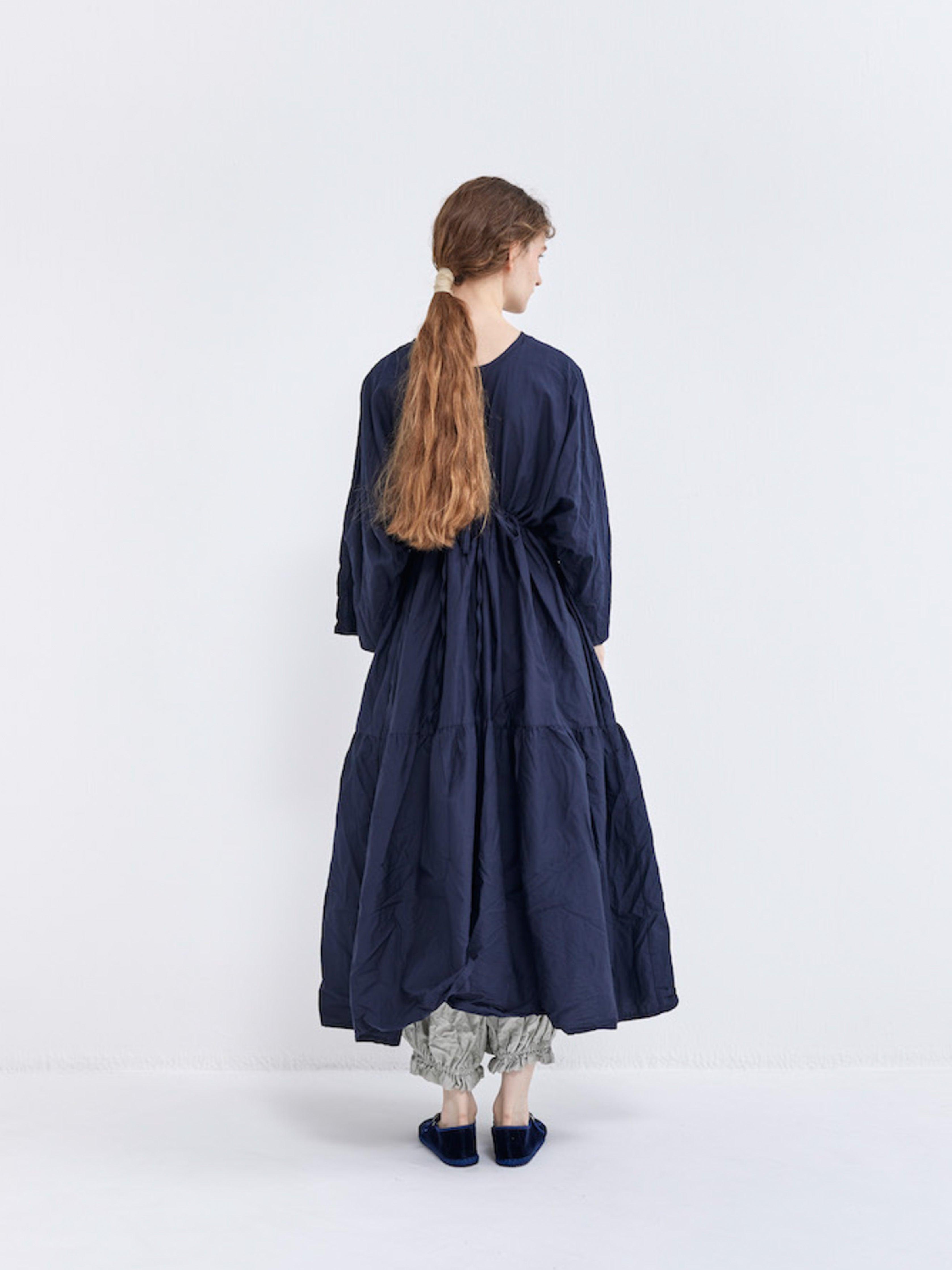Namu Shop - Veritecoeur Co / Silk Two Way Dress - Navy