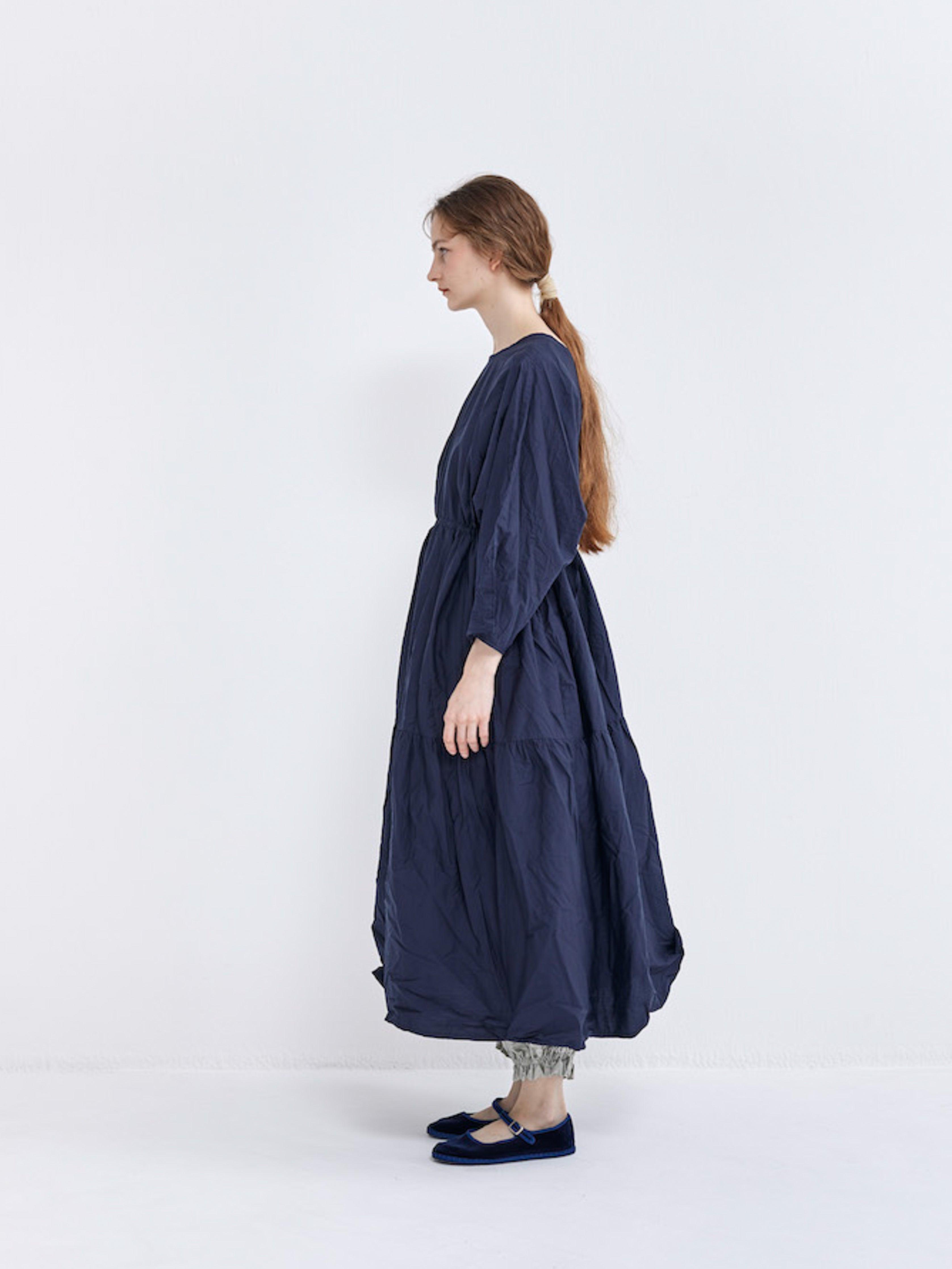 Namu Shop - Veritecoeur Co / Silk Two Way Dress - Navy