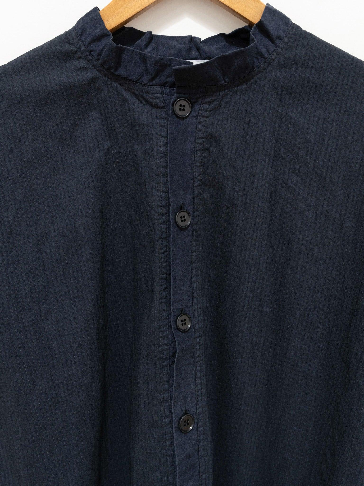 Namu Shop - Veritecoeur Cotton Nylon Ripstop Shirt Jacket - Dark Navy