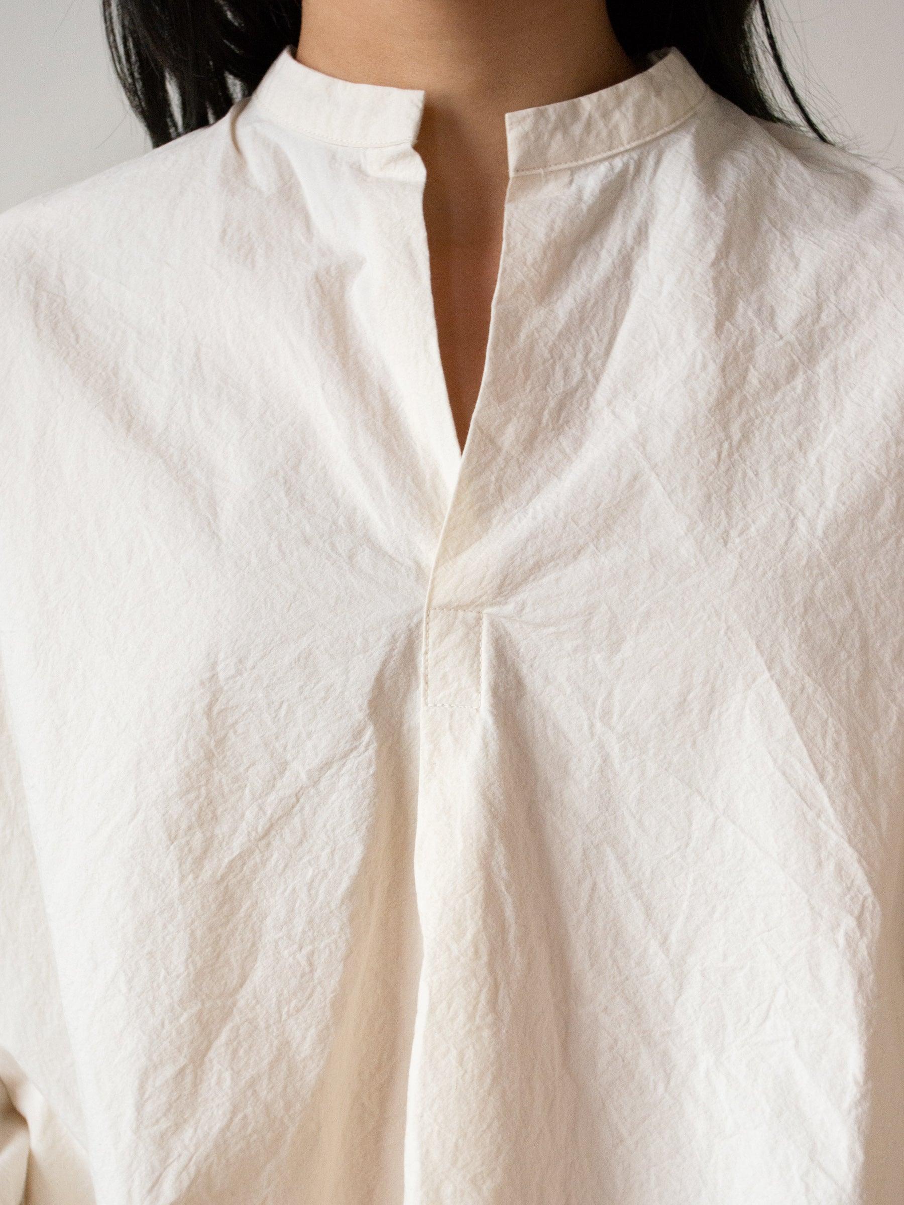 Namu Shop - Veritecoeur Cotton Pullover Top - Kinari
