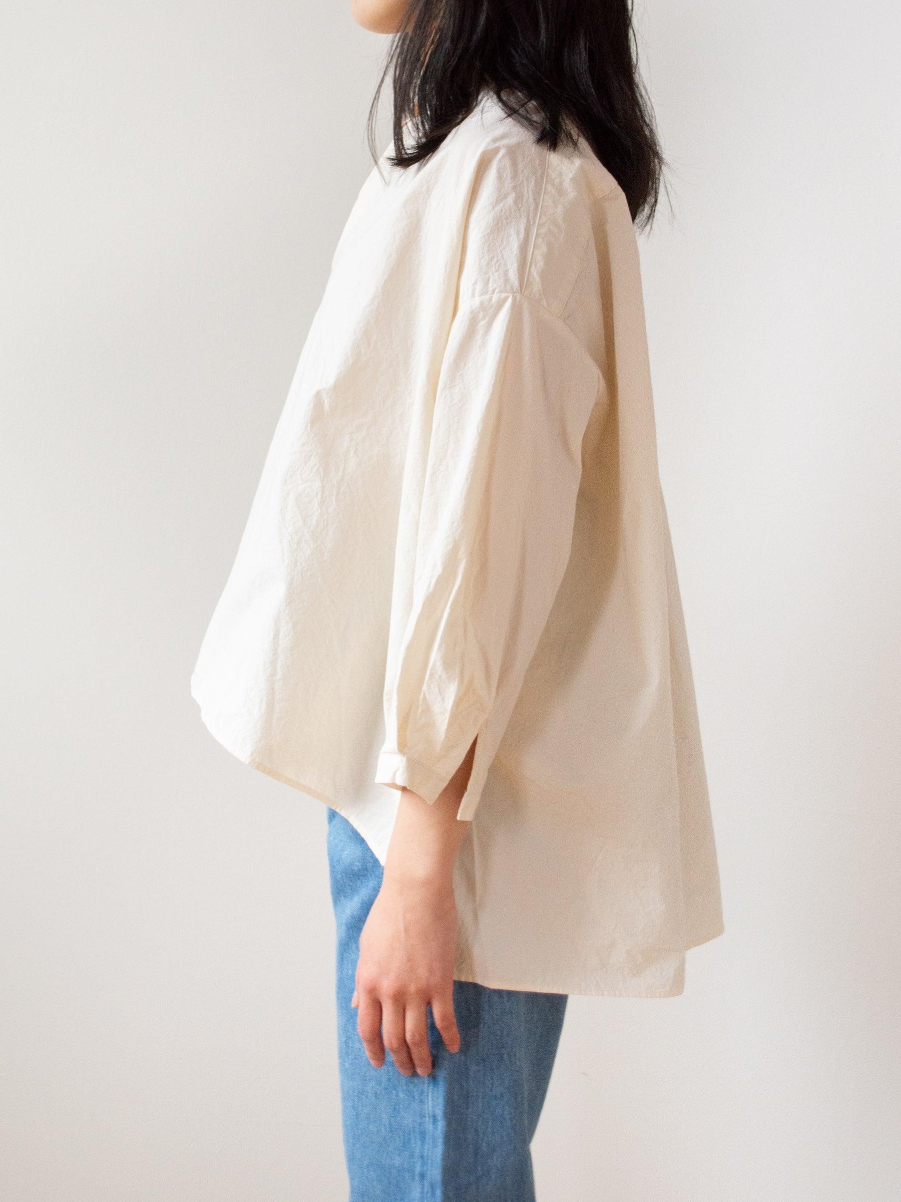 Namu Shop - Veritecoeur Cotton Pullover Top - Kinari