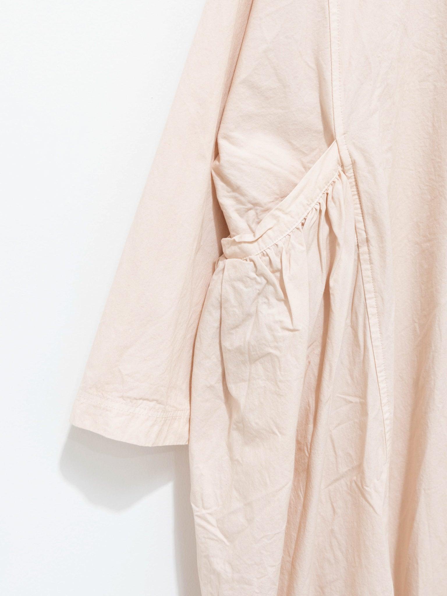 Namu Shop - Veritecoeur Gather Pocket Coat - Light Pink