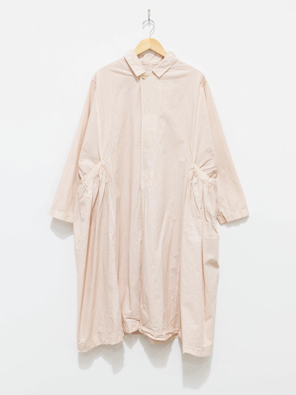 Namu Shop - Veritecoeur Gather Pocket Coat - Light Pink