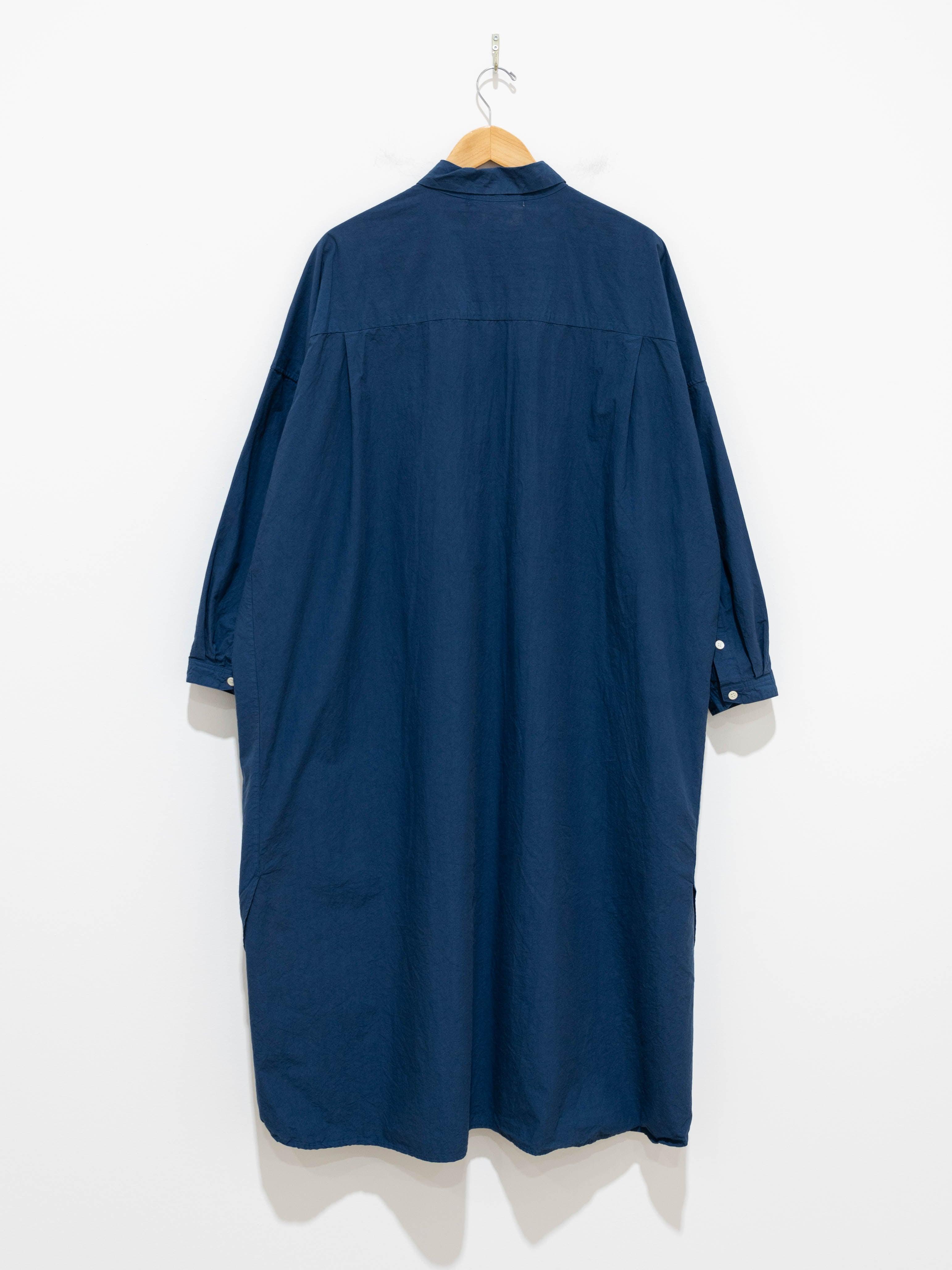 Namu Shop - Veritecoeur Long Shirt Dress - Navy