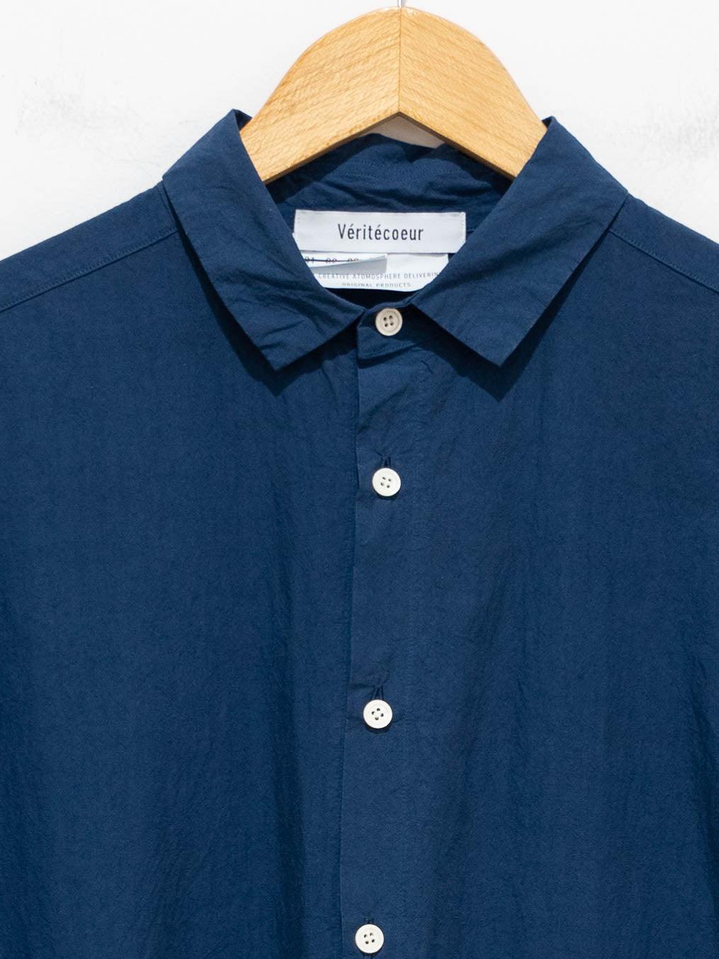 Namu Shop - Veritecoeur Long Shirt Dress - Navy