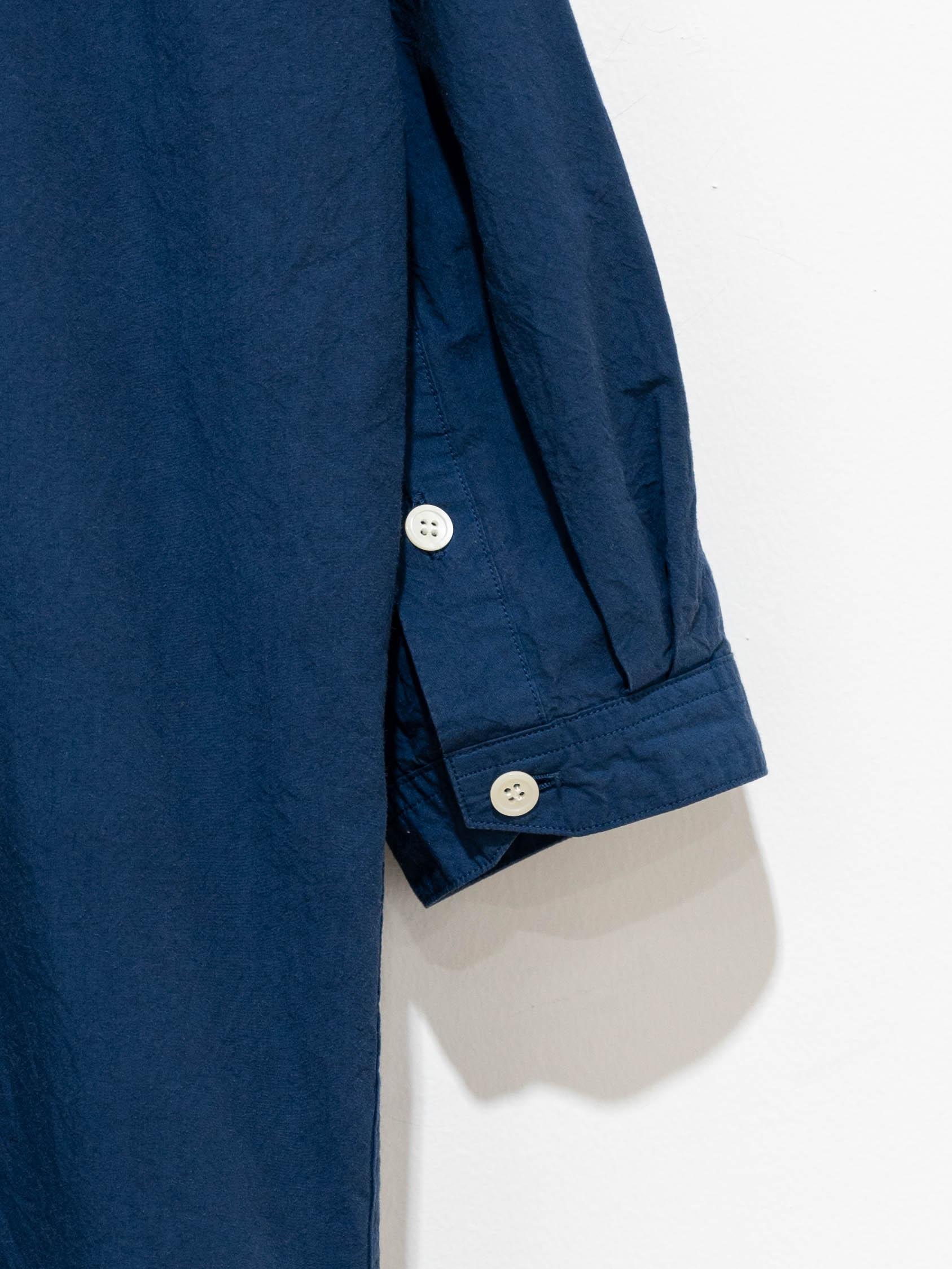 Namu Shop - Veritecoeur Long Shirt Dress - Navy