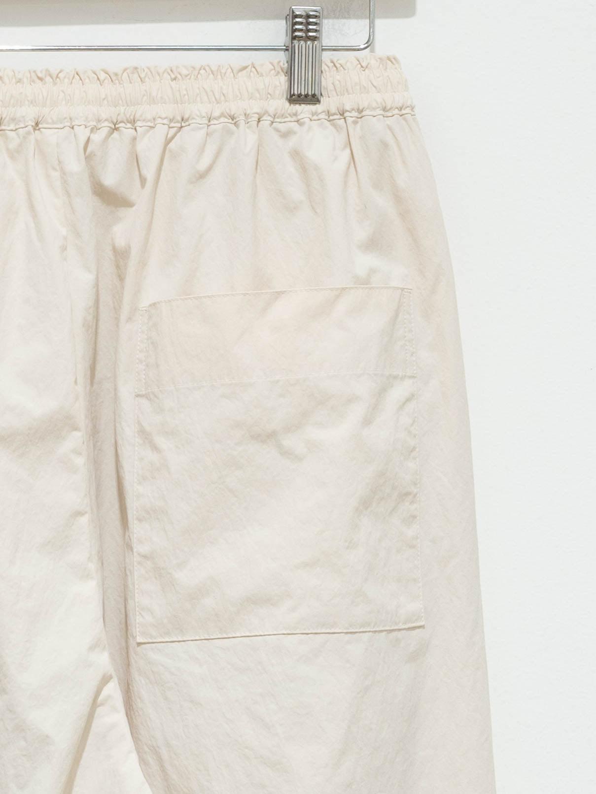 Namu Shop - Veritecoeur Recycled Nylon Tucked Pants - Cream