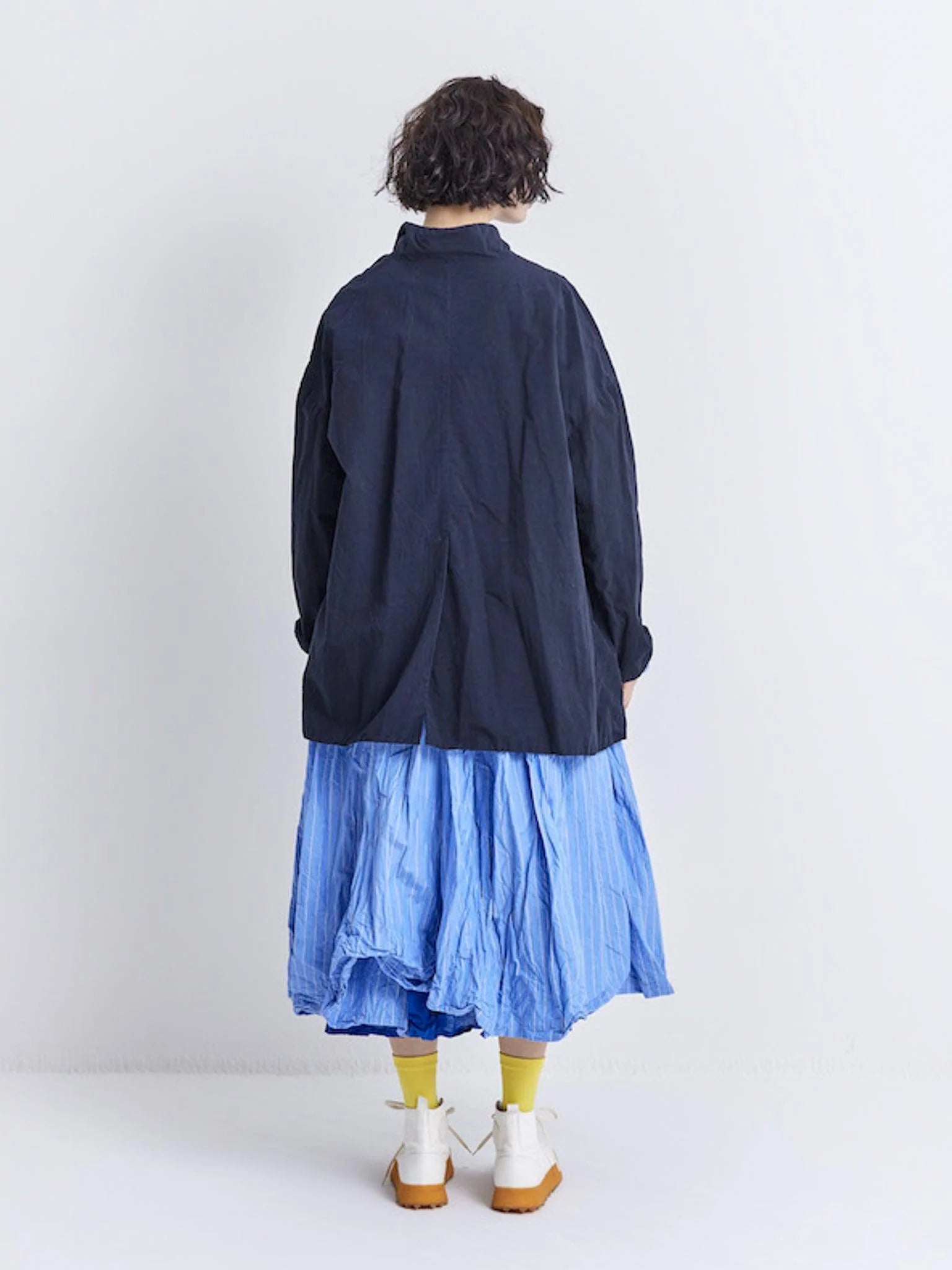 Namu Shop - Veritecoeur Relaxed Chore Jacket - Dark Navy