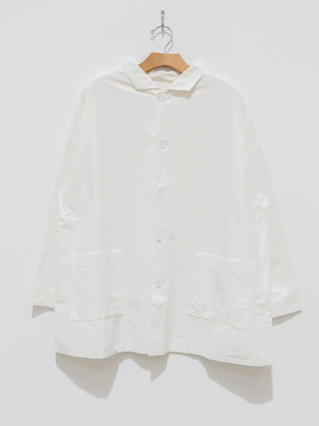 Namu Shop - Veritecoeur Relaxed Chore Jacket - White