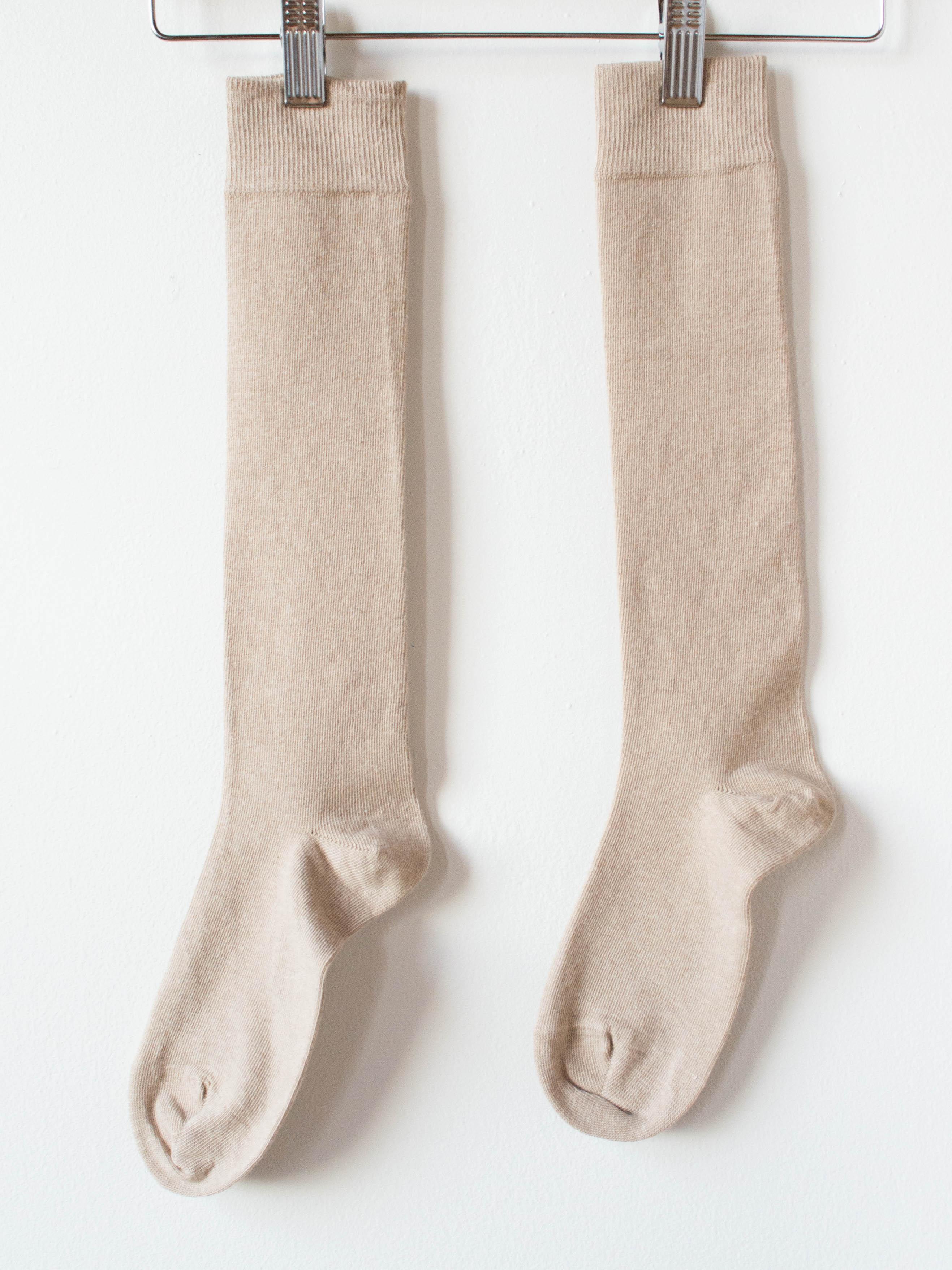 Namu Shop - Veritecoeur Stretchy Socks - Beige, Gray, Black