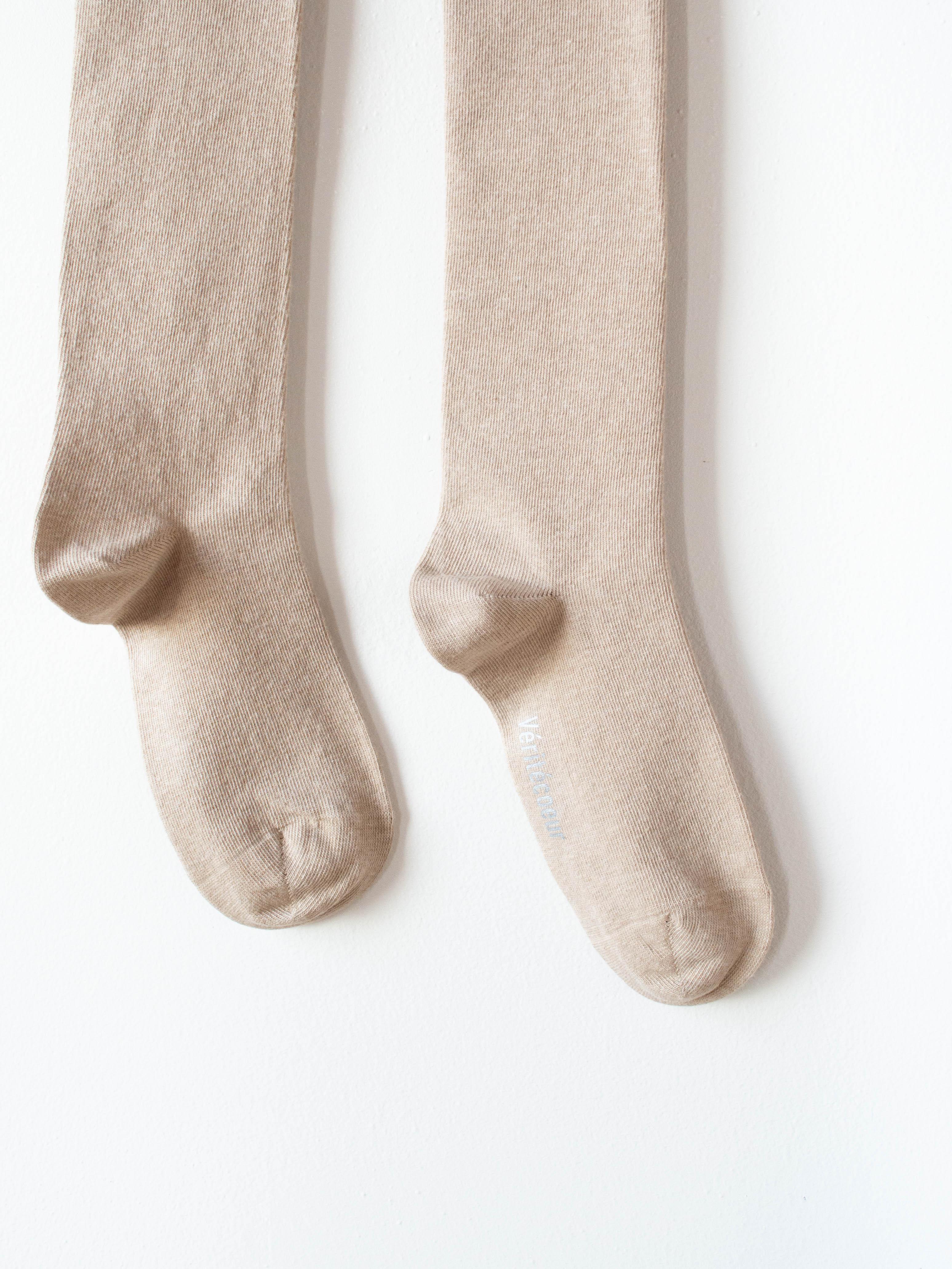 Namu Shop - Veritecoeur Stretchy Socks - Beige, Gray, Black