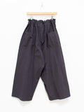 Namu Shop - Veritecoeur Typewriter Cotton Drawstring Pants - Charcoal