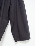 Namu Shop - Veritecoeur Typewriter Cotton Drawstring Pants - Charcoal