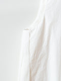 Namu Shop - Veritecoeur Typewriter Cotton Padded Vest - White