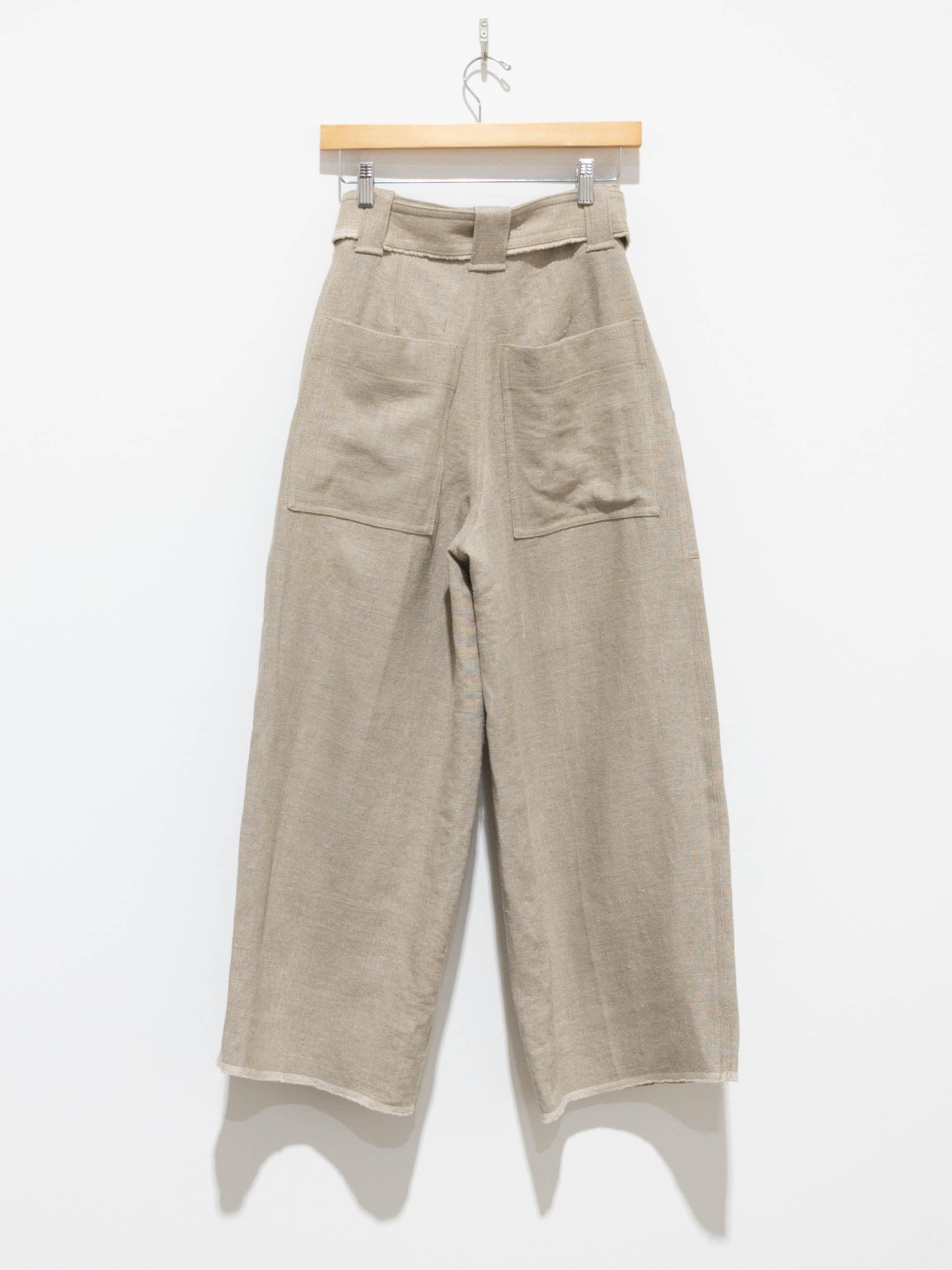 Namu Shop - Yleve Linen Canvas Trouser - Natural