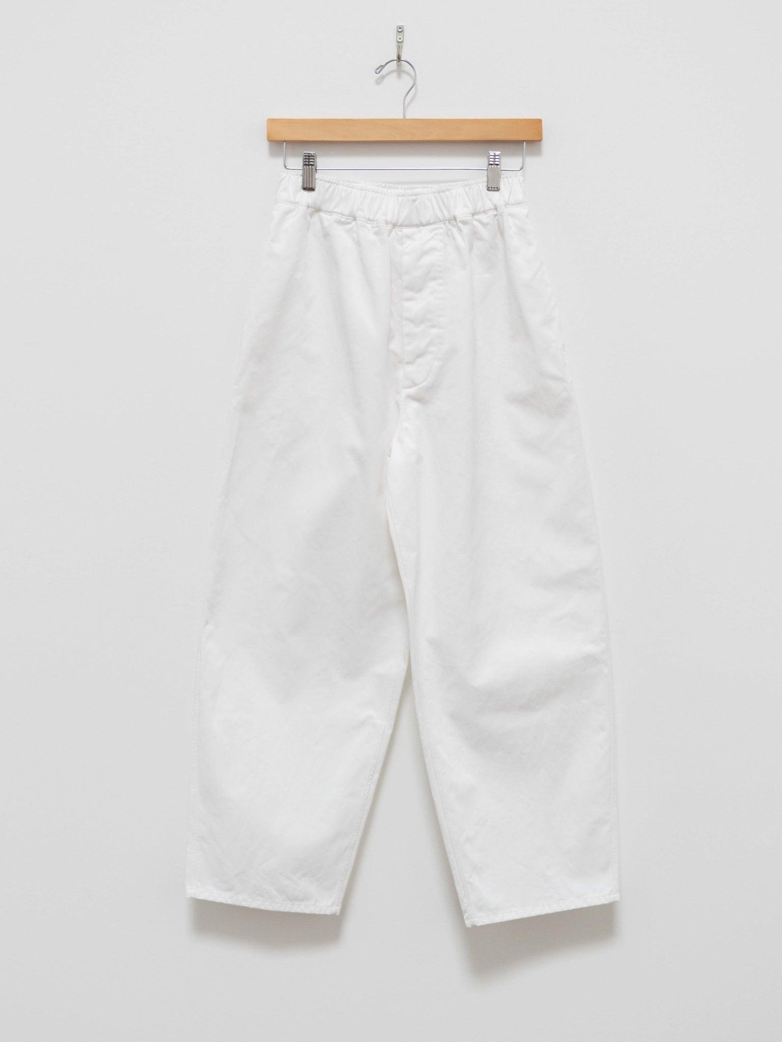 Namu Shop - Yleve Organic Cotton Chino Easy Trousers - White