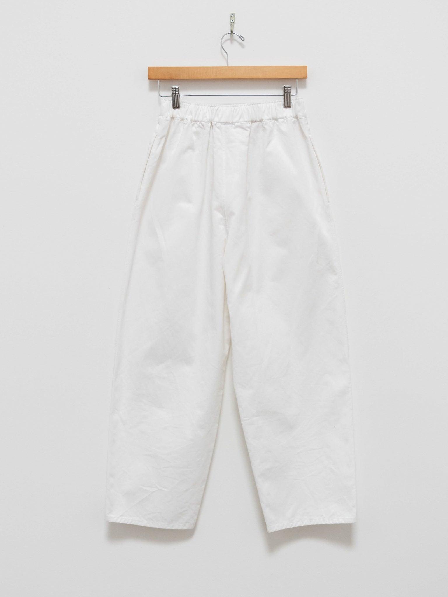 Namu Shop - Yleve Organic Cotton Chino Easy Trousers - White