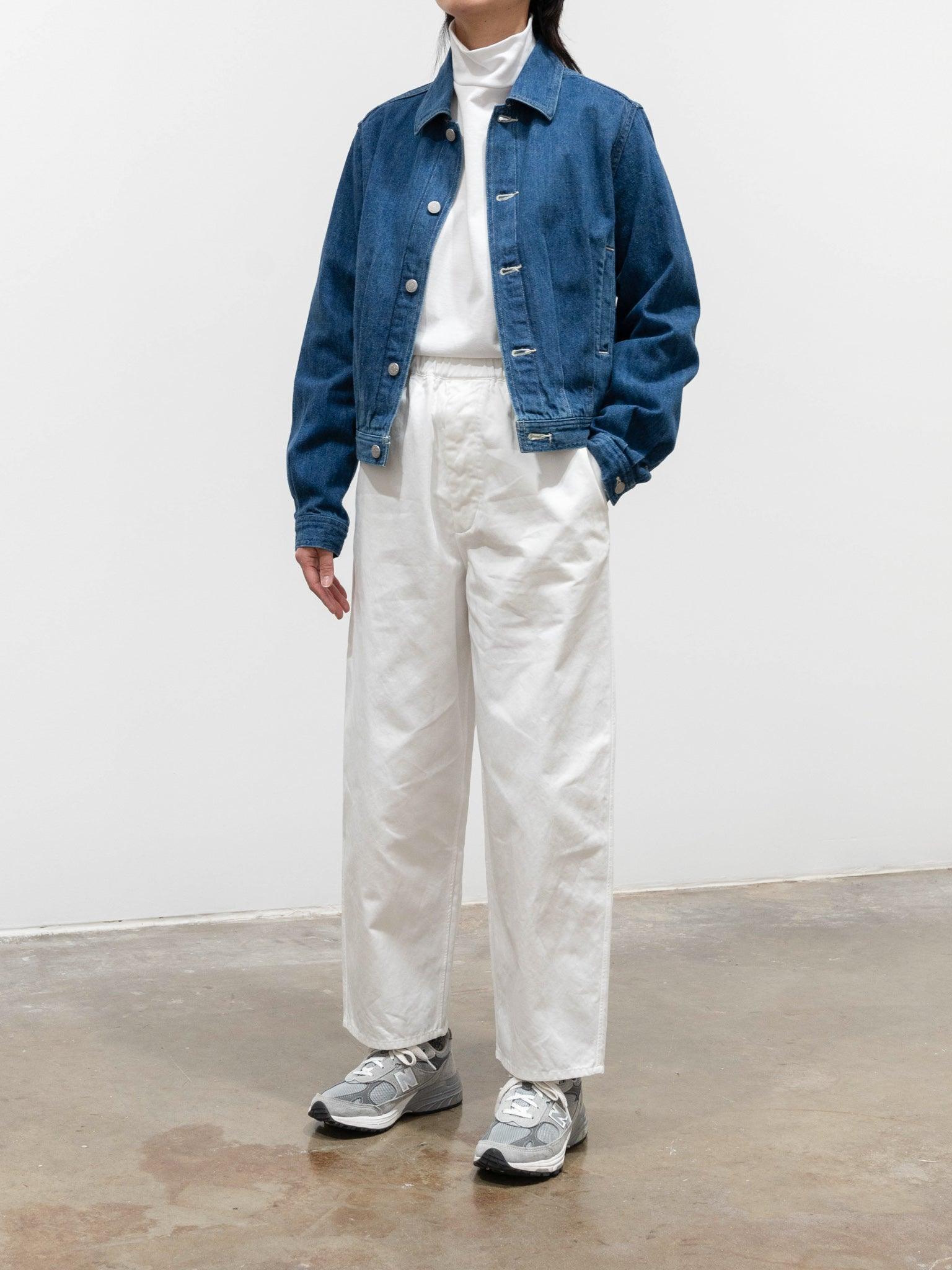 Namu Shop - Yleve Organic Cotton Chino Easy Trousers - White