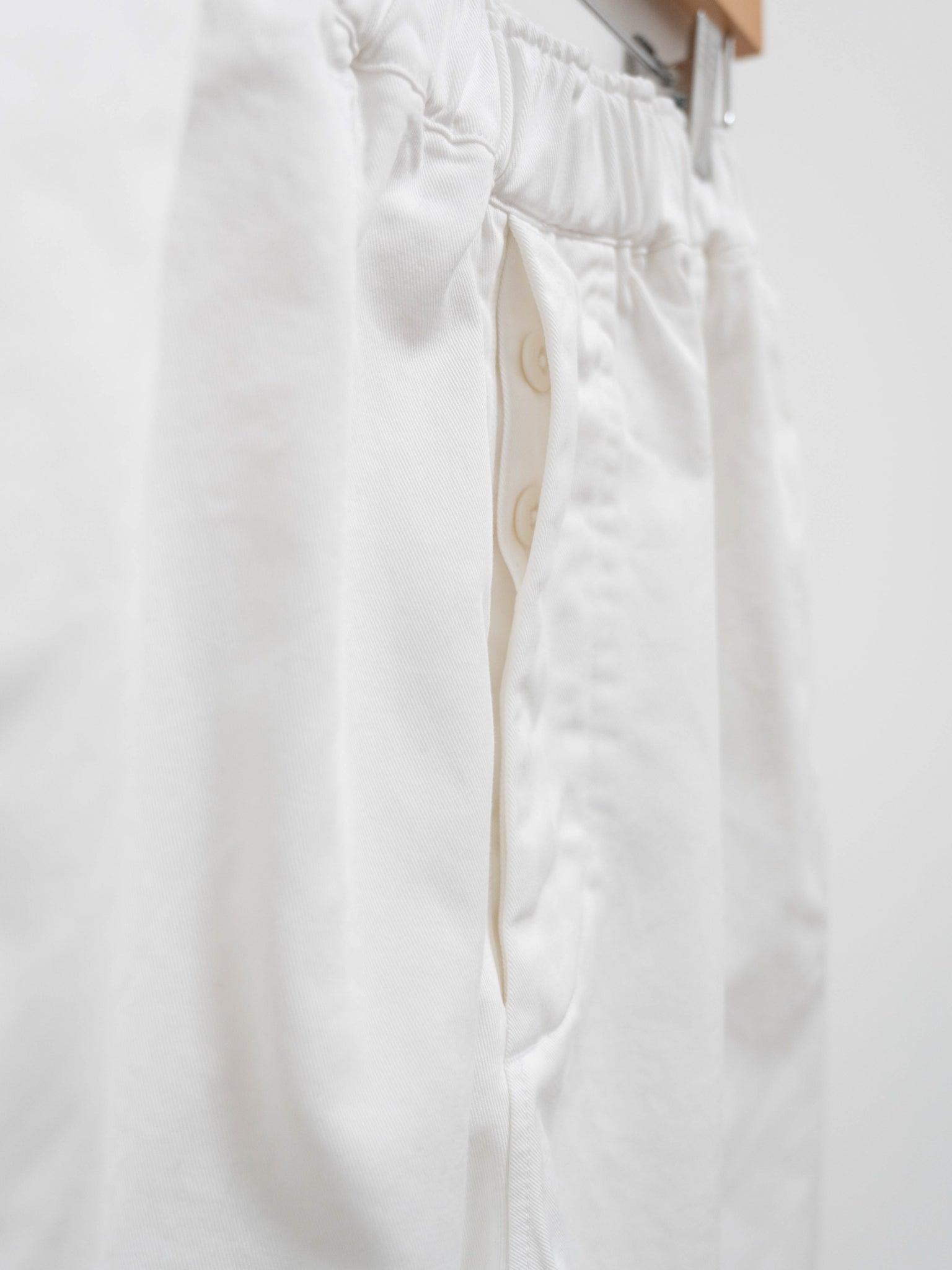 Namu Shop - Yleve Organic Cotton Chino Easy Trousers - White