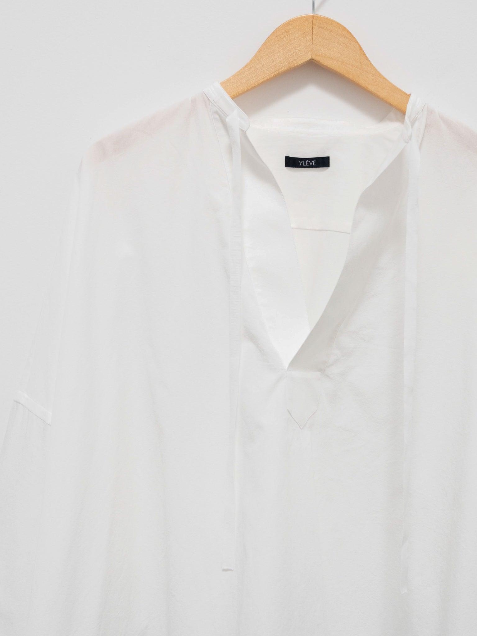 Namu Shop - Yleve Organic Cotton Poncho Shirt - White