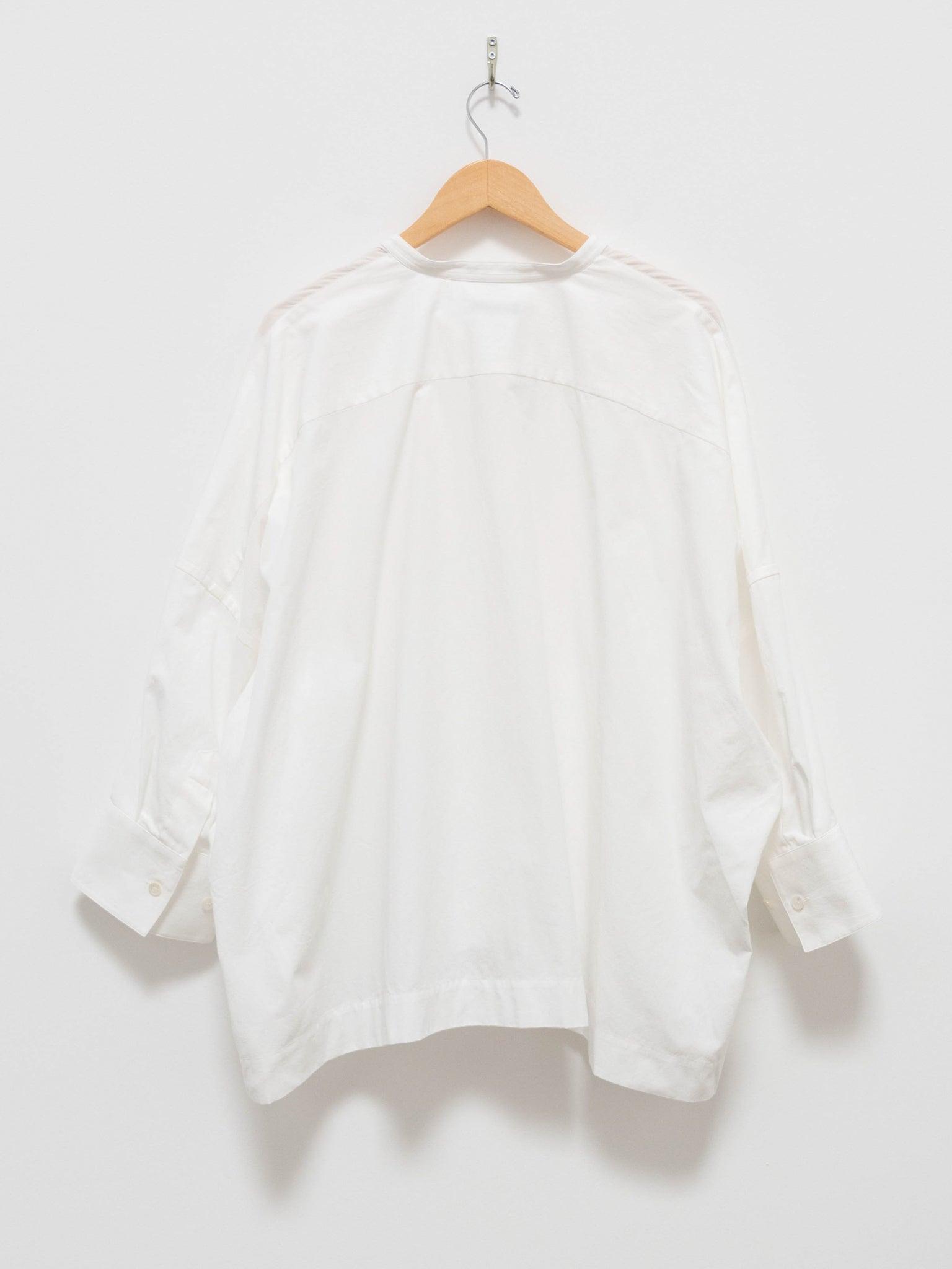 Namu Shop - Yleve Organic Cotton Poncho Shirt - White