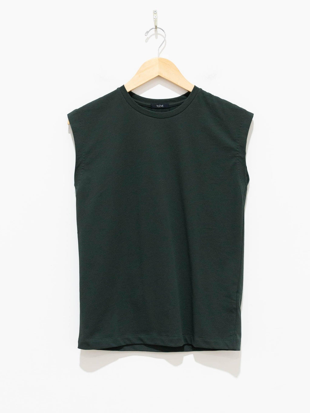 Namu Shop - Yleve Organic Cotton Sleeveless Tee - Slate Green