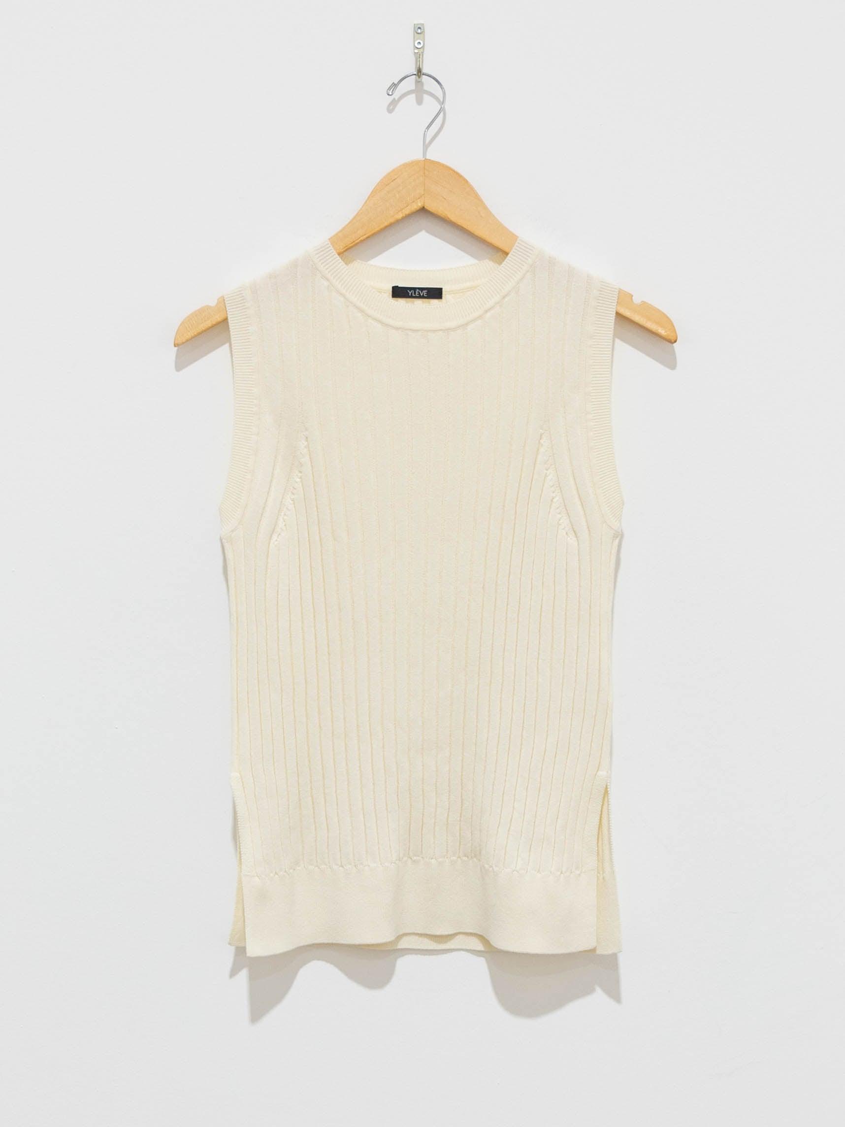 Namu Shop - Yleve Pima Cotton Rib Knit - Latte