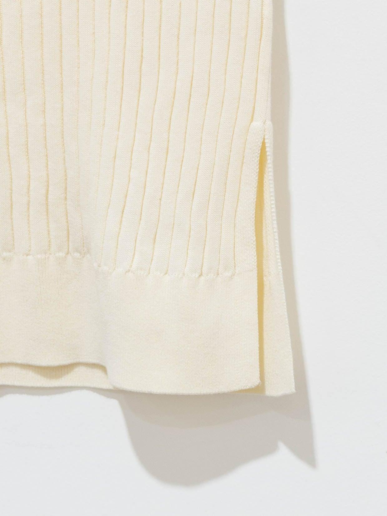 Namu Shop - Yleve Pima Cotton Rib Knit - Latte
