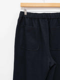 Namu Shop - Yleve Wool Flannel Easy Trousers - Navy