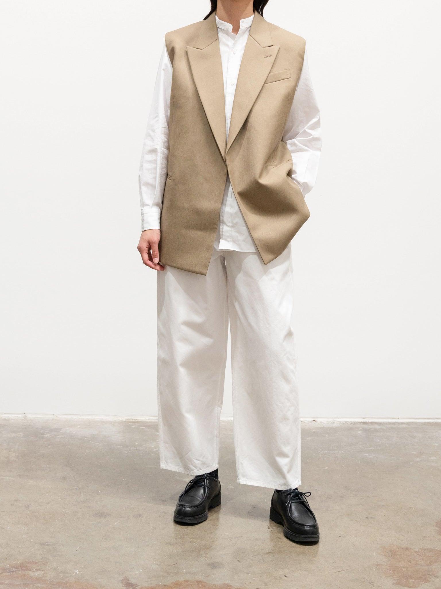 保障できる YLEVE WOOL GABARDINE &PANTS JACKET セットアップ