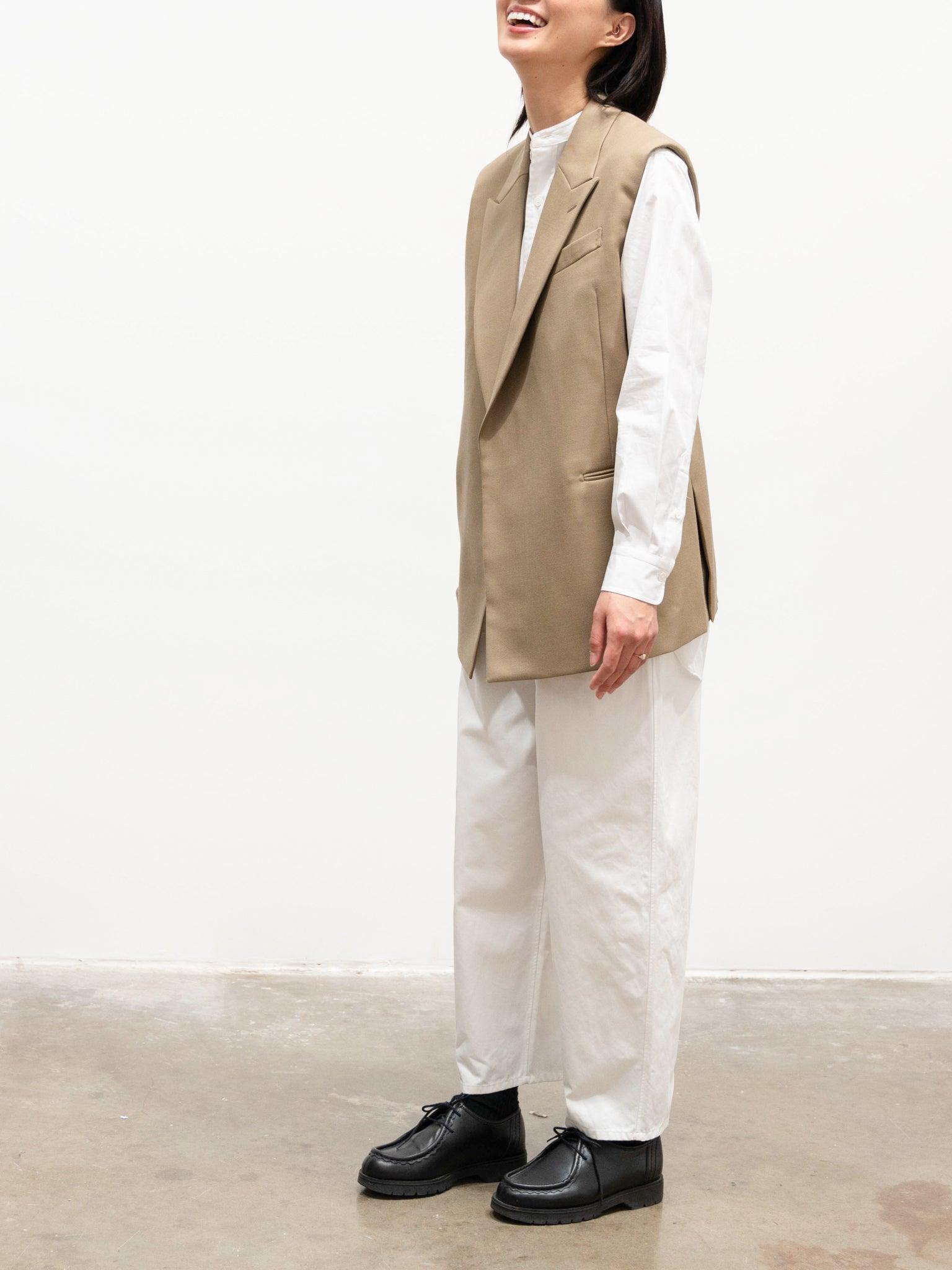 YLEVE　WOOL GABARDINE JACKET \u0026PANTS