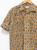 Namu Shop - ts(s) Round Flap Short Sleeve Shirt - Khaki
